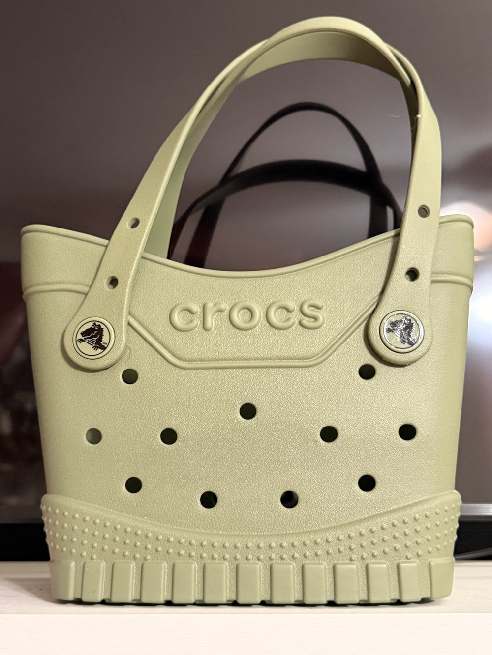 Crocs Green classic tote